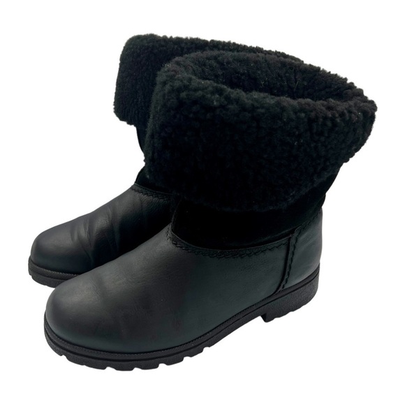 VINTAGE SOREL Shearling Boot Black - Picture 4 of 13